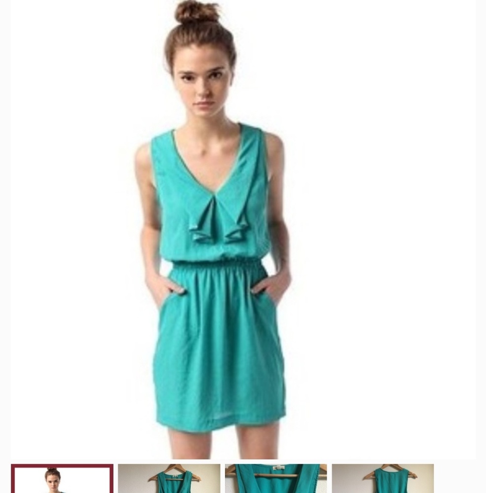 Urban Outfitters Green Pocket Dress!